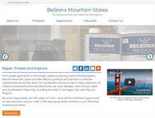 Tablet Screenshot of belzonamountainstates.com